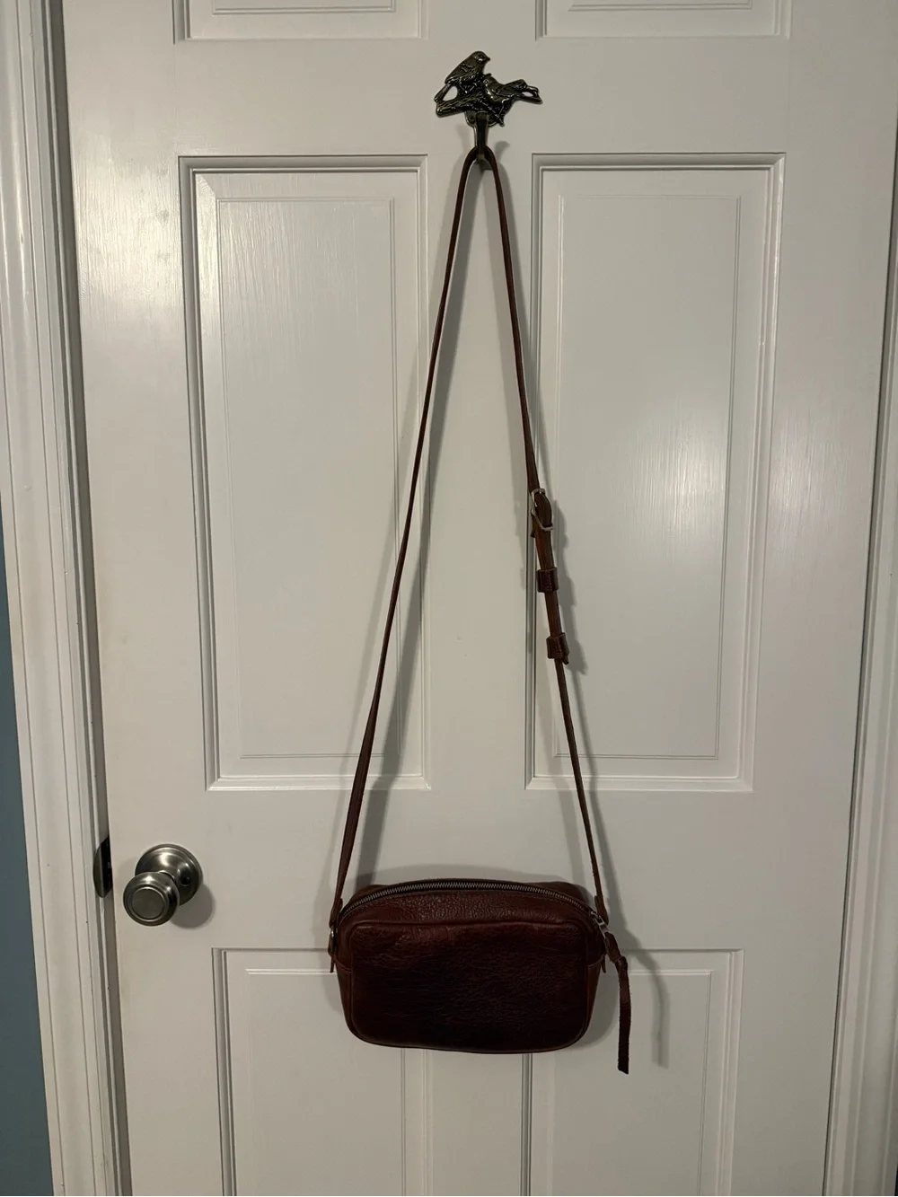 Portland Leather Goods Camera Purse Large Nutmeg
